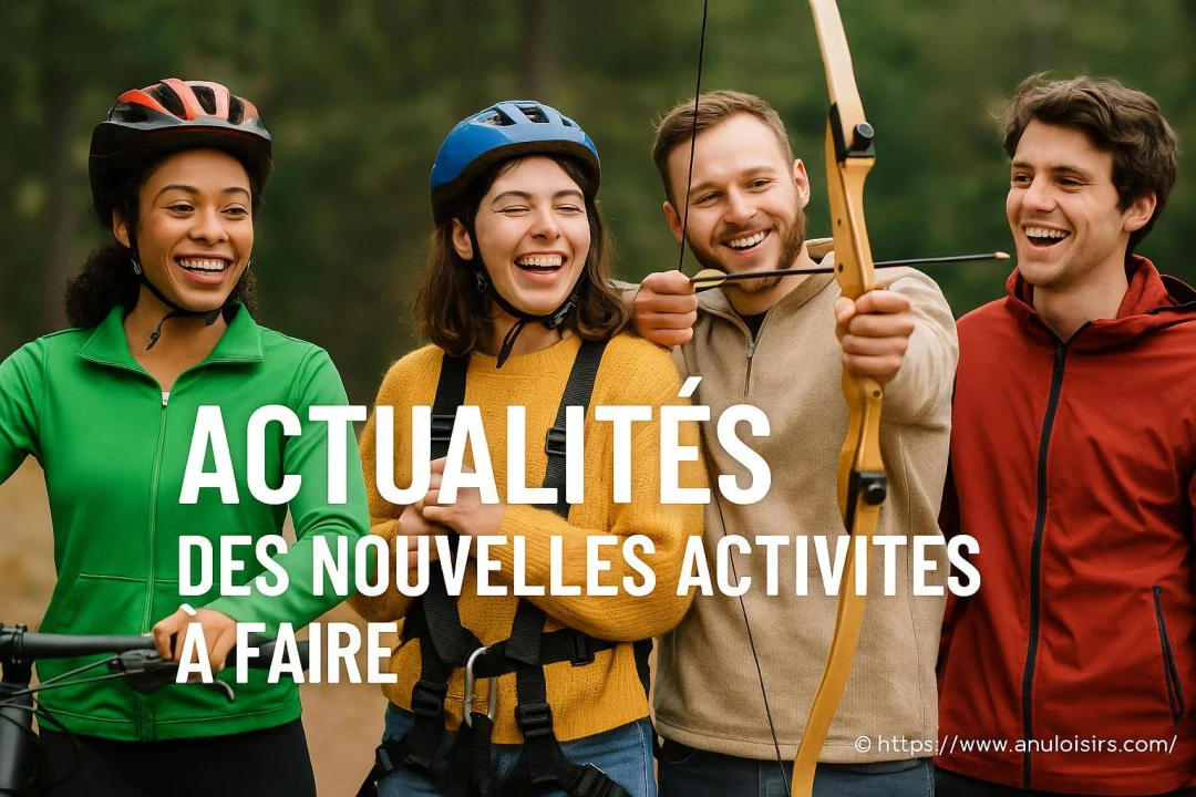 Actualités des nouvelles activités à faire