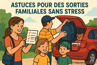 Astuces pour des sorties familiales sans stress : comment bien s’organiser