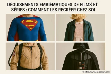 Déguisements emblématiques de films et séries : comment les recréer facilement chez soi