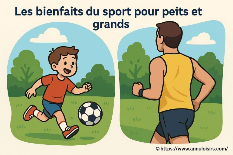 Les bienfaits du sport pour petits et grands : pourquoi s’y mettre dès aujourd’hui ?