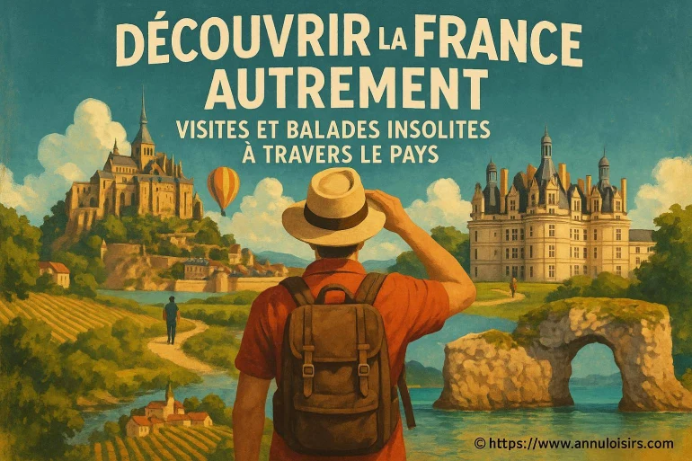 Découvrir la France autrement : quelles visites et balades insolites choisir ?