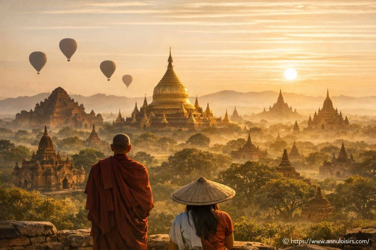 Bagan : découvrir les temples mystiques et panoramas de Birmanie