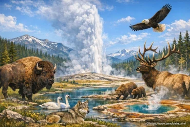 Parc national de Yellowstone : découvrir geysers et faune emblématiques des USA