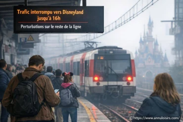 Trafic du rer a interrompu jusqu’à 16h ce mercredi vers Disneyland, circulation perturbée sur la ligne