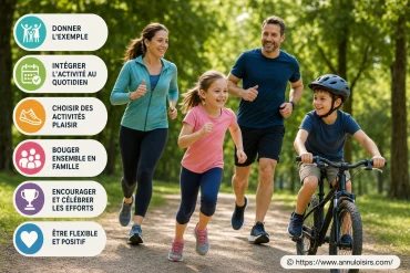 Astuces pour motiver toute la famille à bouger au quotidien