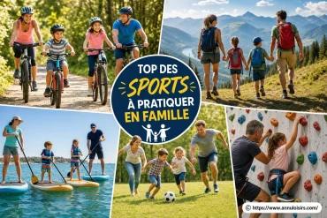 Top des sports à pratiquer en famille pour bouger ensemble