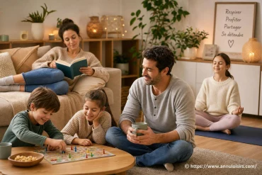 Astuces pour se relaxer en famille et retrouver la sérénité