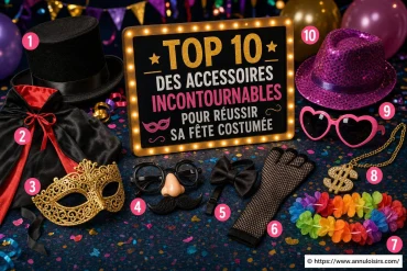 Top 10 des accessoires incontournables pour réussir sa fête costumée