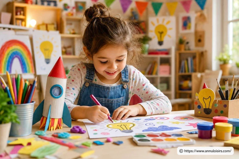 Favoriser la créativité chez les enfants grâce aux loisirs créatifs