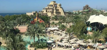 Parc aquatique Aquaventure à Dubaï