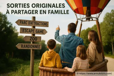 Sorties originales à partager en famille : quelles idées pour s'amuser ensemble ?