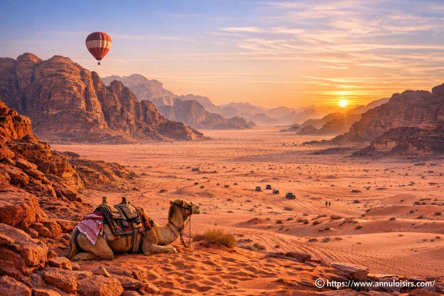 Wadi Rum : découvrez le désert rouge et infini de Jordanie